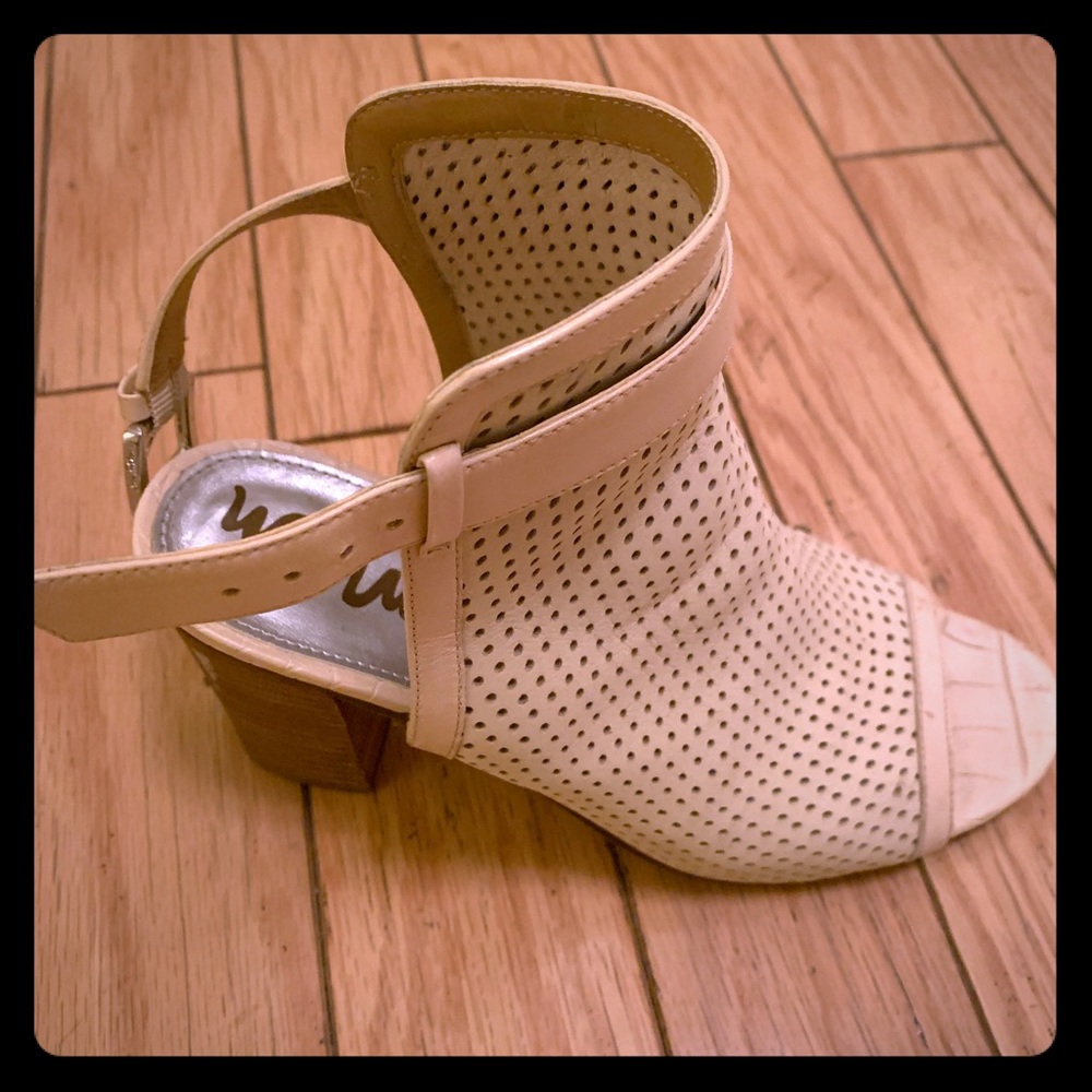 Sam Edelman Open Toe Booties